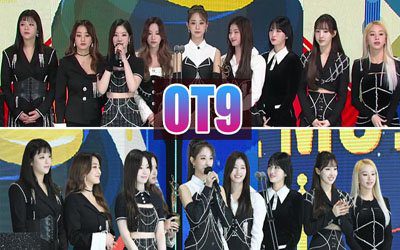 TWICE OT9 bonsang award