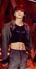 ateez san abs