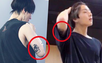 jungkook yugyeom matching tattoo