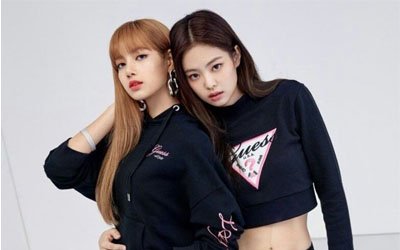 Lisa e Jennie delle BLACKPINK