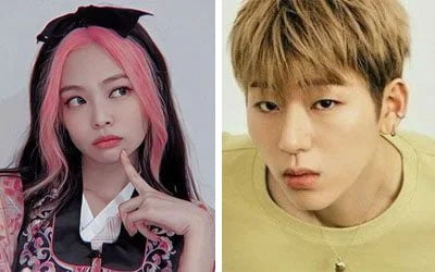 Zico e Jennie delle BLACKPINK